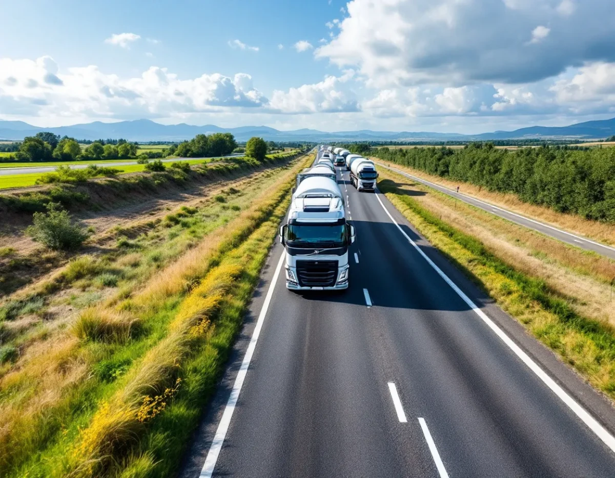 Maximisation de l'efficacité logistique : les bénéfices stratégiques des citernes routières pour le transport de liquides en vrac
