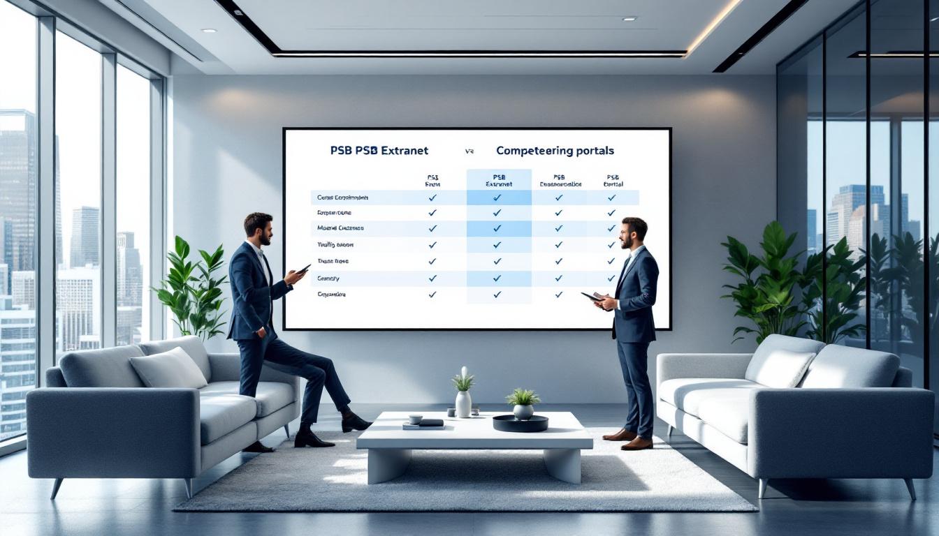 PSB Extranet vs portails concurrents : le comparatif 2026